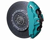 Kein Teileausbau notwendig Foliatec Bremssattel Lack Set, Hitzebeständig, Komplettsatz für 4 Bremssättel, Ocean Turqoise, 7-teiliges Set