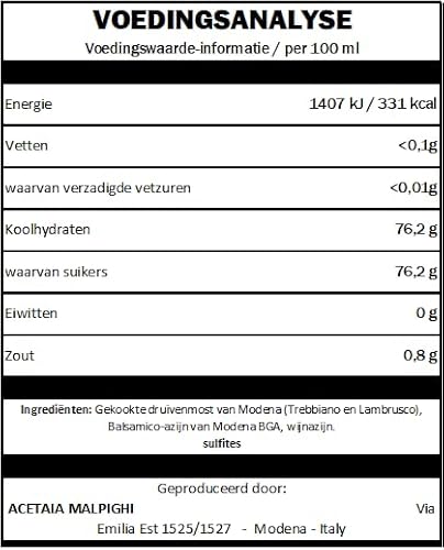Traditioneller Balsamico-essig Aus Modena 12 Jahre gelagert – 100 ml + Tic-Dosierer + Rezeptbuch – Acetaia Malpighi - 5