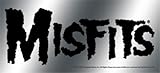 Aufkleber Sticker Licenses Products Misfits Logo Sticker, Chrome