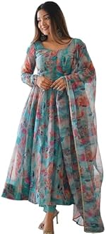 Wedani Georgette Anarkali Kurta Set for Women