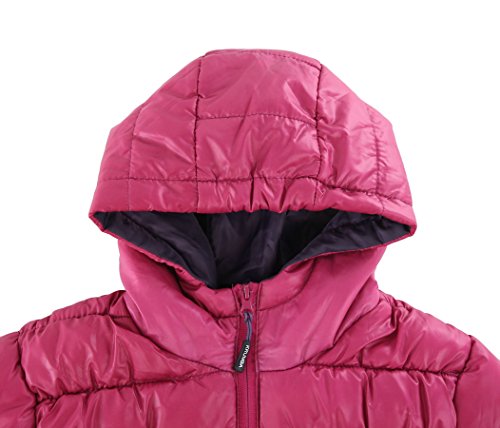 Krumba Girls Lightweight Puffer Jacket: Kids Packable Outdoor Waterproof Coat3