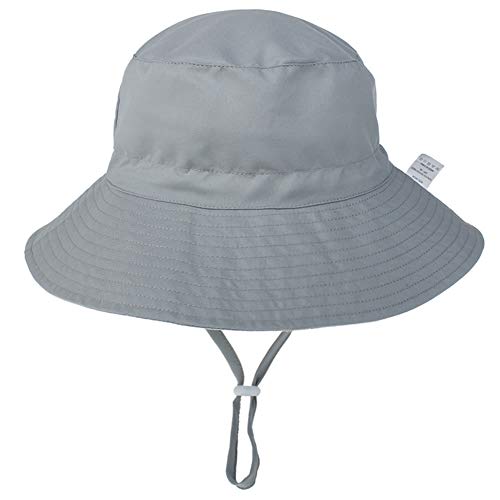 Image of MaxNova Baby Sun Hat Large Brim Toddler Summer Hats Baby Bucket Hat Kids Beach Hats for Baby Girls Boys