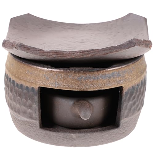 Pretyzoom Ceramic Tea Warmer Candle Holder 11.00X11.00X6.50cm