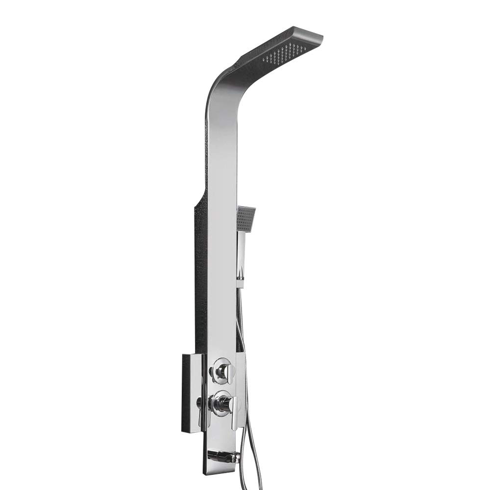 Ensemble de douche réglable avec robinet de salle de bain complet