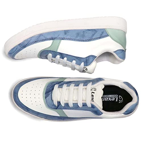 Image of Men's Sporty Stylish White Sneakers Shoes