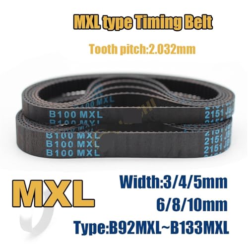 Courroie de distribution MXL 6mm B124MXL synchrone boucle fermée