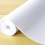 Forro antideslizante de 50 cm de ancho x 6 m para cajones de cocina, forro de estante de