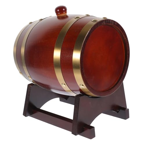 1.5l Wine Set Barrel with Base Dispenser Wood and Faucet