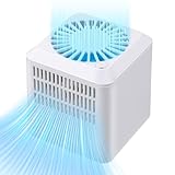 RV Fridge Fan, High Power 3,500 RPM Motor with 3 Sides Vents Increase Airflow, Battery Operated Motorhome Refrigerator Cooling Fan RV Freezer Fan to Distribute Air Inside, Easy ON/Off and Low Noise