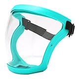 透明防曇フルフェイス保護カバーフルフェイスマスク調節可能な通気性フェイスマスク男性女性大人用