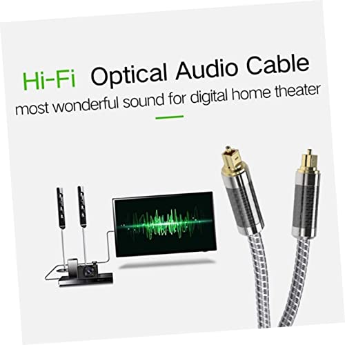 Cable óptico de audio digital para eliminar ruidos en el sonido de consolas y cine en casa 3