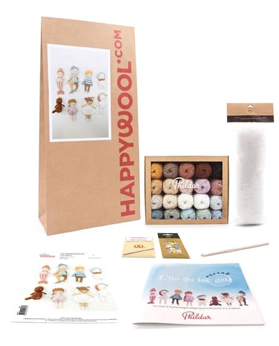 Phildar - Kit Crochet 8 Amigurumis Île du Lac Gelé