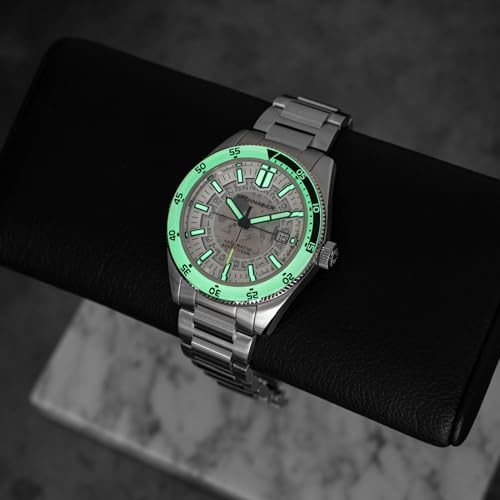 Image of Spinnaker Men's 43mm Fleuss Automatic Watch with Solid Stainless Steel Bracelet SP-5118