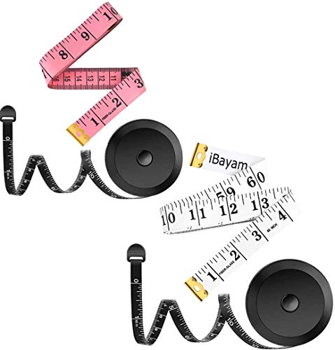 Set de 4 cintas métricas multipropósito de 60 pulgadas miniatura 1