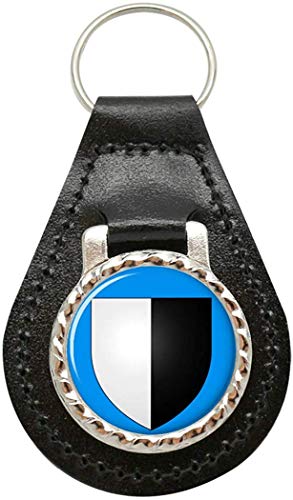 Preisvergleich Produktbild Giftshop UK Metz (Frankreich) Leder Schlüsselanhänger