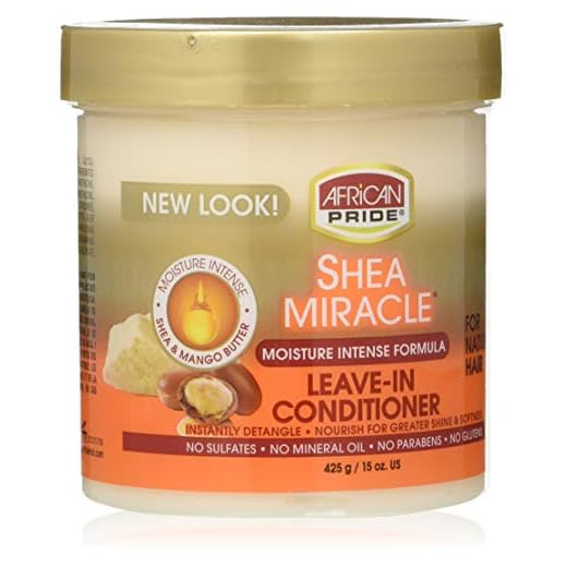 African Pride - Shea Miracle Leave-in conditioner, 425g