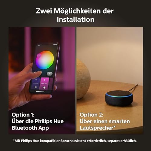 Philips Hue White & Color Ambiance Infuse Deckenleuchte L (3.700 lm), dimmbare Raumbeleuchtung f&uuml;r das Hue Lichtsystem mit 16 Mio. Farben, smarte Lichtsteuerung &uuml;ber Sprache und App, wei&szlig;