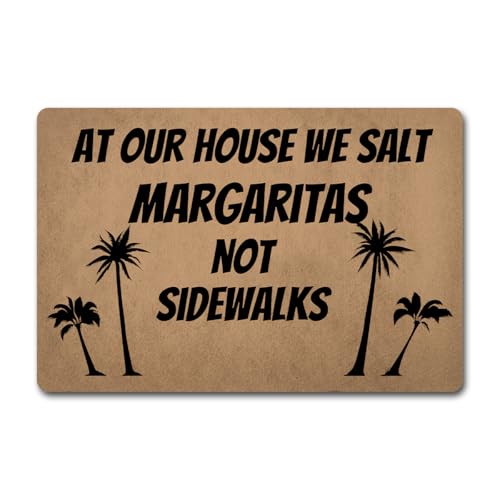Image of GXFC ZHAO Funny Welcome Doormat for Entrance Way Indoor Front Porch Rugs Home Decor Mat Anti-Slip Novelty Prank Gift Mats 23.7"(L) x 15.9"(W)