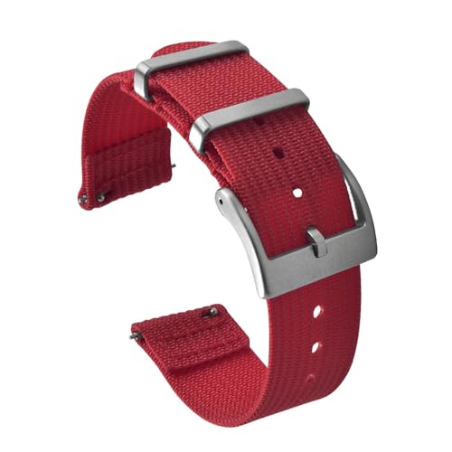 Bracelet montre nylon interchangeable 18mm 20mm 22mm compatible smart watch