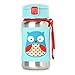 Skip Hop 252511 Trinkflasche, Edelstahl, für Kinder, mit Silikonhülle, mehrfarbig, Eule Otis