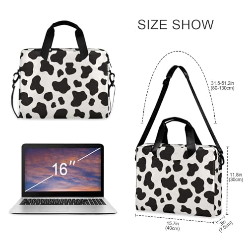 Funda portátil para laptop 15.6 pulgadas con asa y correa miniatura 5