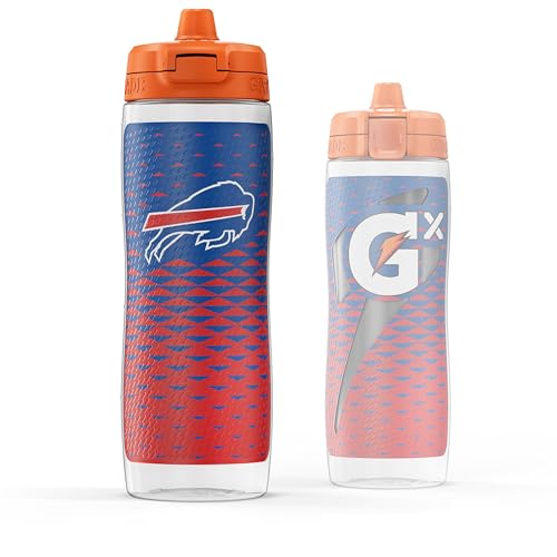 Gatorade Gx NFL Non-Slip Squeeze Bottles 30 fl oz Gx Hydration System