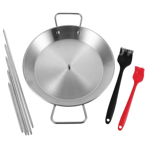 Kit de vertical para brocheta y pollo ideal para barbacoas familiares en la terraza o jardín 2