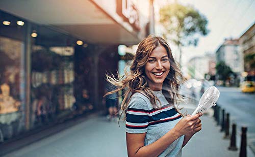 Iwish - Mini ventilatore elettrico portatile, da