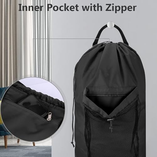Sac à linge sac à dos de rangement dressing chambre camping étudiant