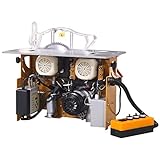 ✅【Actualización del motor】: motor de alta velocidad de sierra de mesa, velocidad de hasta 13000 rpm, fuerza de corte ultra alta, interferencia de bajo ruido. Al mismo tiempo, está equipado con fuente de alimentación de velocidad, que puede adaptarse a diferentes velocidades de corte ajustando la velocidad.