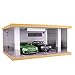 WANLIAN Vitrine de Voiture modèle, vitrine en Acrylique, éclairage LED intégré, adapté à l'affichage de Jouets, Voitures moulées sous Pression, Voitures Miniatures, modèle de Voiture (Cendre)