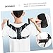 SEWOART Invisible Posture Hunchback Posture Brace Made of PU Leather S Size for 40-80 lbs Ergonomic Support