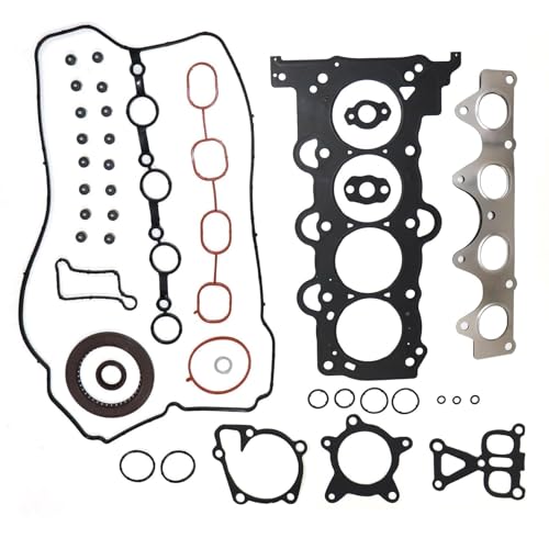 Image of Priprilod Engine Head Gasket kit Fit for Hyundai Kia Accent Elantra Tucson Veloster Rio Soul 2012-2019 1.6L L4 DOHC G4FC G4FD# 22311-2B004 28521-2B400