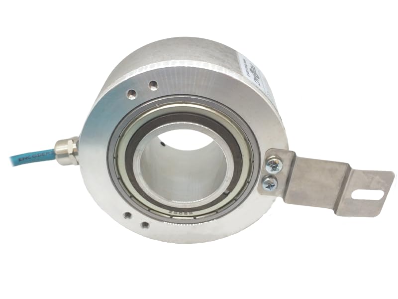 Fenac Incremental Encoder, FNC 100H 386245V1024-R1 Incremental Encoder 100mm Body Diameter, Through Hollow Shaft 38mm, 6 Channel, 5-30V in / 5V Out, 1024PPR, 1m Cable