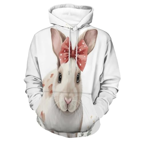 Sweat à Capuche Imprimé 3D Pull Chaud et Confortable pour Éviter le Style Monotone