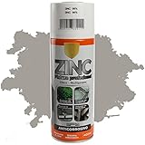 Fabricado en España. H HANSEL HOME Pintura Spray Zinc 98% 400 Ml