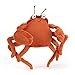 Jellycat Crispin Crab Stuffed Animal, Medium 8 inches - Ocean & Sea Plush Toy - Classic Children's Gift