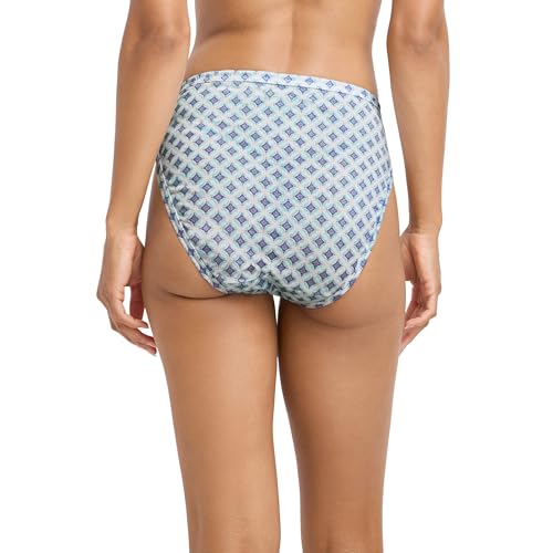 Image of Jockey Women's Underwear Elance French Cut - 3 Pack, Sea /Winter Sprig /Hydrangea, 6