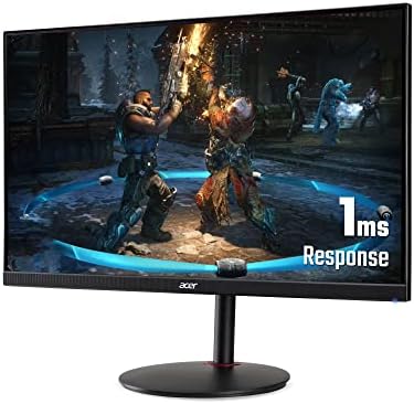 Acer Nitro XV270Pbmiiprfx 27 inch Full HD Gaming Monitor (IPS Panel, FreeSync, 165Hz (OC), 1ms, HDR 10, Height Adjustable Stand, DP, HDMI, Black)