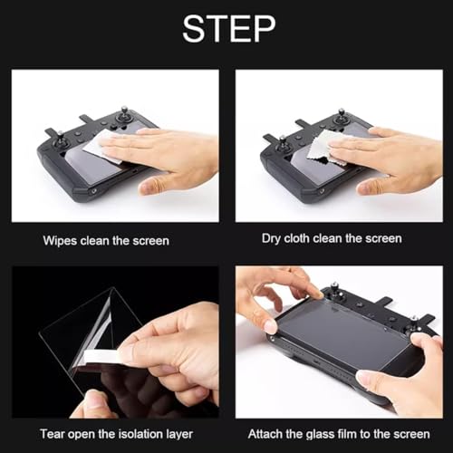 Image of M.G.R.J Tempered Glass Screen Protector for DJI RC Pro Remote Controller