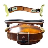 Herr Violin Wood Violin Shoulder Rest with collapsible and height adjustable, Beautifully crafted so