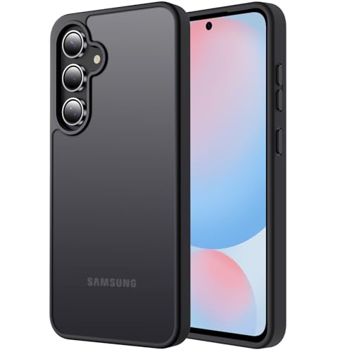 Aunote Galaxy S24 Fe �P�[�X �}�b�g������ �ČRMIL�K�i �ϏՌ� �ϋv�� ���C�����X�[�d ���΂݂Ȃ� �w��h�~ �y�� �X�}�z�P�[�X Galaxys24fe �P�[�X �J�o�[ �u���b�N