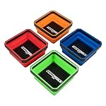 OEMTOOLS 26052 4-Pc Collapsible Magnetic Tray Set 4-1/2" for Small Parts
