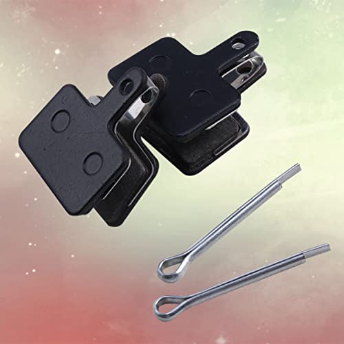Sosoport 4 Pares Tapetes Mtb para Pastilhas de Resina de Metal Freio Sinterizado Semi- Metálico
