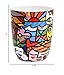 Britto Romero Bone China Coffee Mug, 16.8 oz (Nature In Harmony (Multicolor))