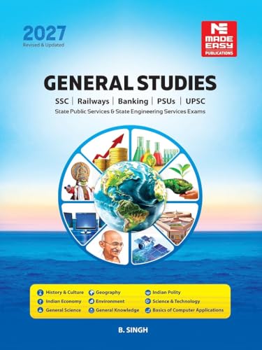 General Studies- 2027 for UPSC, SSC, Railways, PSUs and Bank PO