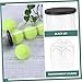 BESPORTBLE 6pcs Tennis Storage Container Transparent Design Wear-Resistant Holder Lid Lightweight and Portable for and Storage