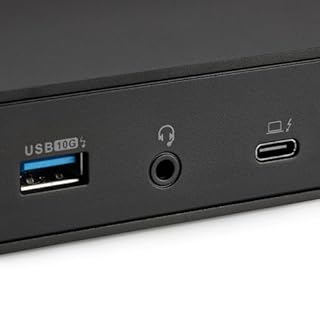 Amazon Basics Docking station Pro Thunderbolt 4/USB 4, 2 TBT4,1 HDMI 2.1, 3 USB A 3.1, RJ45, doppio display, Nero, 19,96 x 7,5 x 3,12 cm