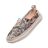 Diseño: Zapatos de pescador con un diseño clásico de punta redonda con elegante costura a mano que contribuye a la sensación de moda, te ofrecen una experiencia acogedora como zapatos casuales o zapatos de vestir. Un diseño muy elegante y simple. Estilo casual, apto para personas perezosas.