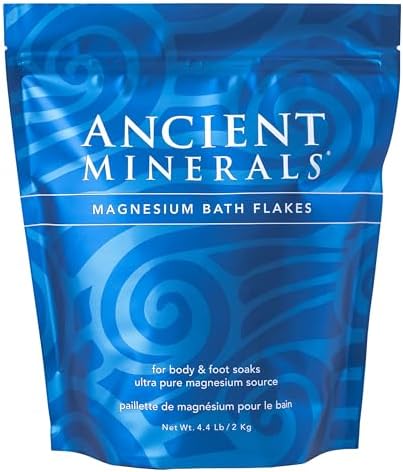 Ancient Minerals Magnesium Bath Flakes - Bathing Alternative to E...